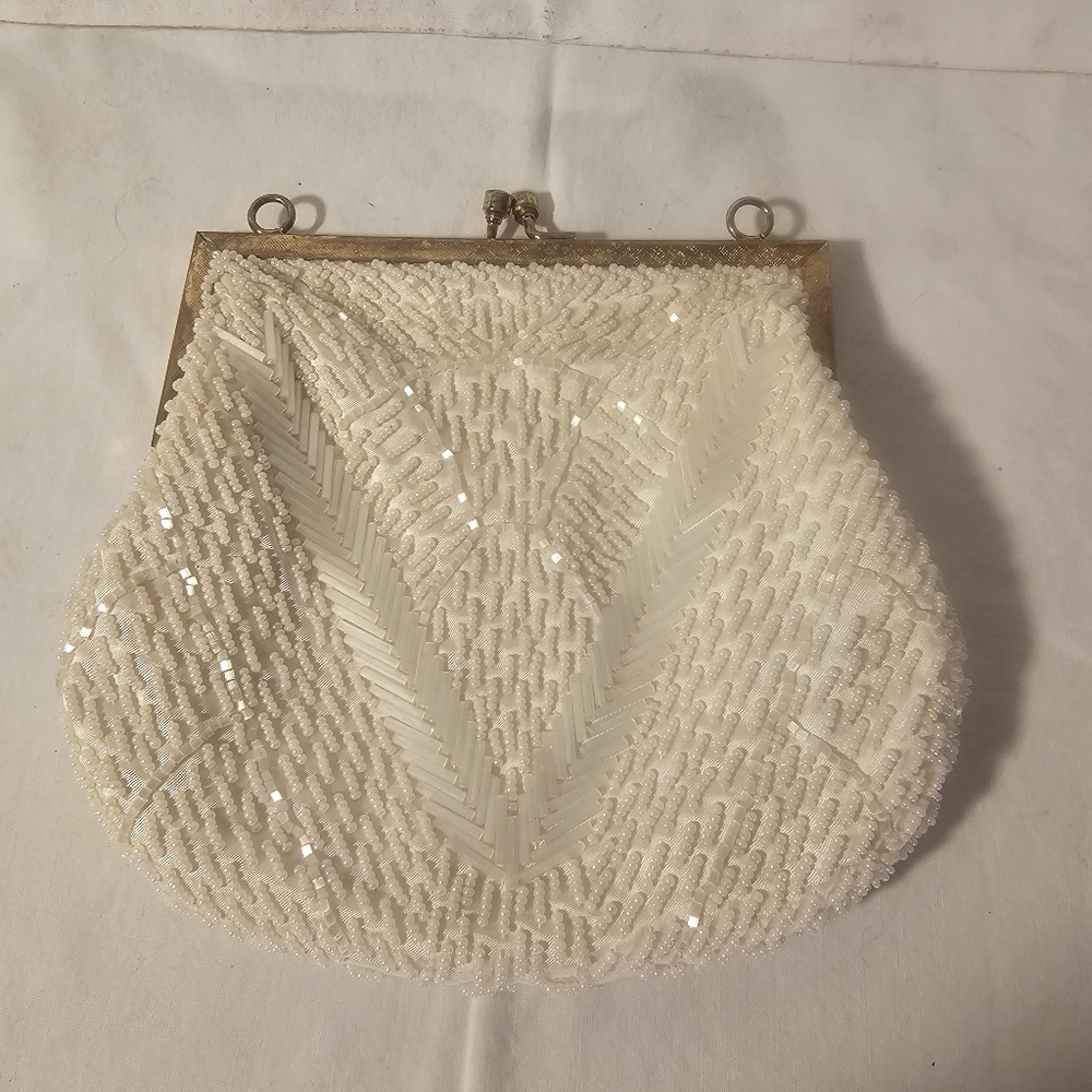 Magid Beaded Purse